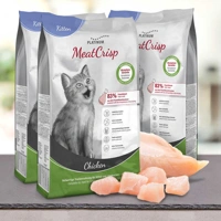 MeatCrisp Kitten Chicken macskaeledel kölyök és fiatal macskáknak 3x3 kg