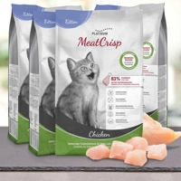 MeatCrisp Kitten Chicken macskaeledel kölyök és fiatal macskáknak 4x3 kg
