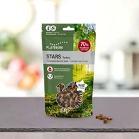 PLATINUM Stars Snack Turkey / jutalomfalat Pulykahúsból 185 g - főkép
