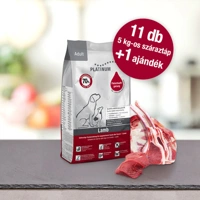 PLATINUM Adult Lamb + Rice bárányos kutyatáp 60 kg