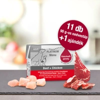 Menu Beef + Chicken / Marha + Csirke felnőtt nedvestáp