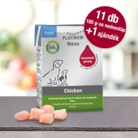 Menu Puppy Chicken / Csirkés kölyök nedvestáp