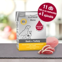 Menu Duck + Turkey / Kacsa + Pulyka felnőtt nedvestáp