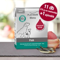 Menu Pure Fish /Tiszta Hal felnőtt nedvestáp/ - 12 x 375 gr