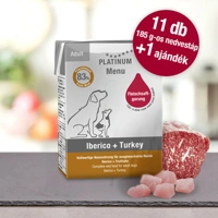 Menu Iberico + Turkey / Ibériai sertés + Pulyka felnőtt nedvestáp