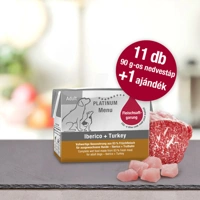Menu Iberico + Turkey / Ibériai sertés + Pulyka felnőtt nedvestáp