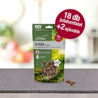 PLATINUM Stars Snack Turkey / jutalomfalat Pulykahúsból 18 + 2 x185 g - főkép